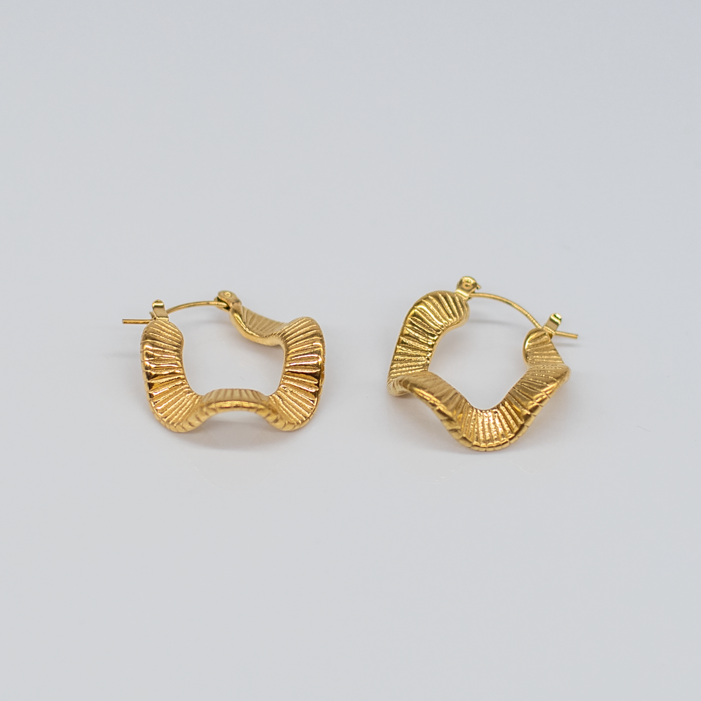 Boucles d’Oreilles Abstraites Texturées