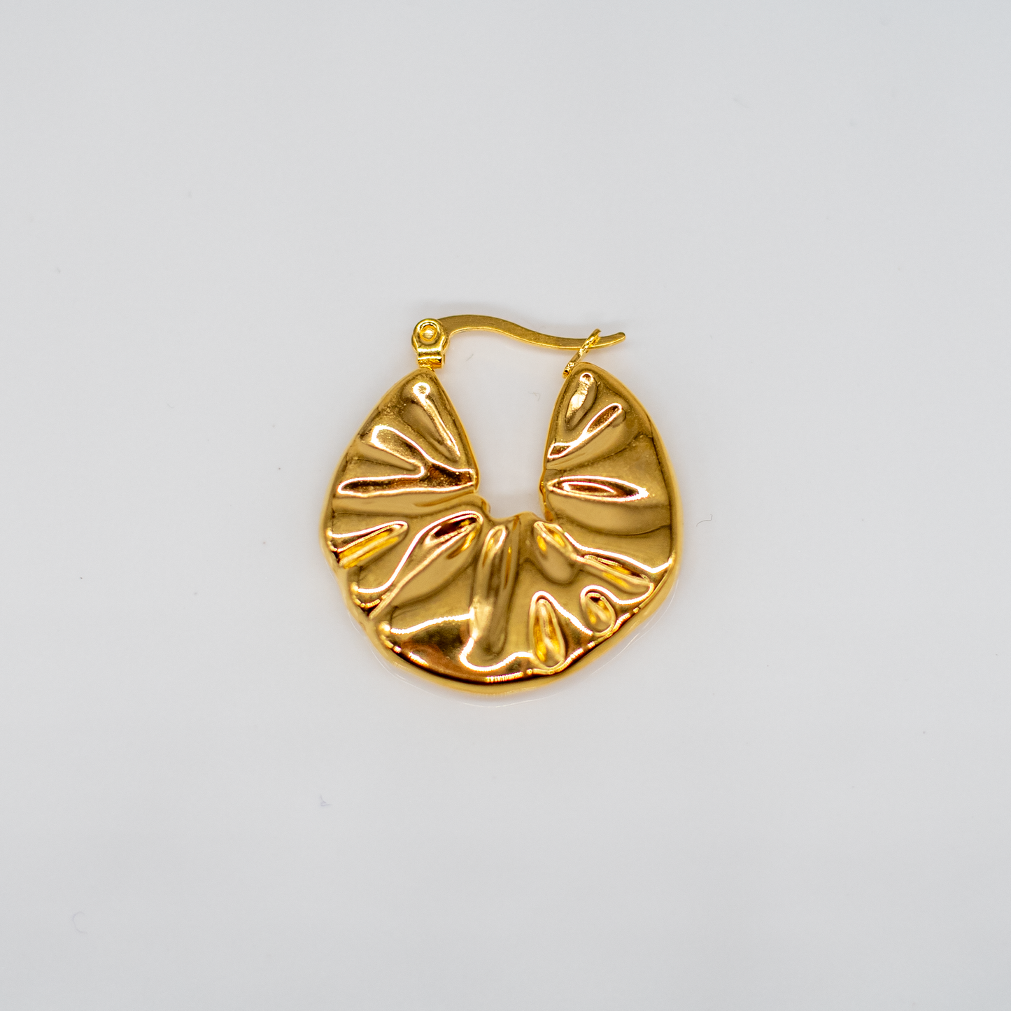 Boucles d’oreilles abstraites cercles ouverts