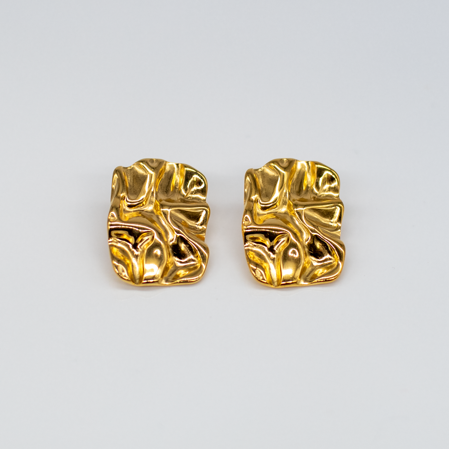 Boucles d’Oreilles Rectangle Abstrait