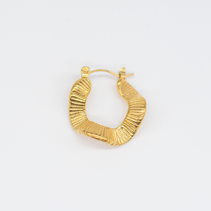 Boucles d’Oreilles Abstraites Texturées