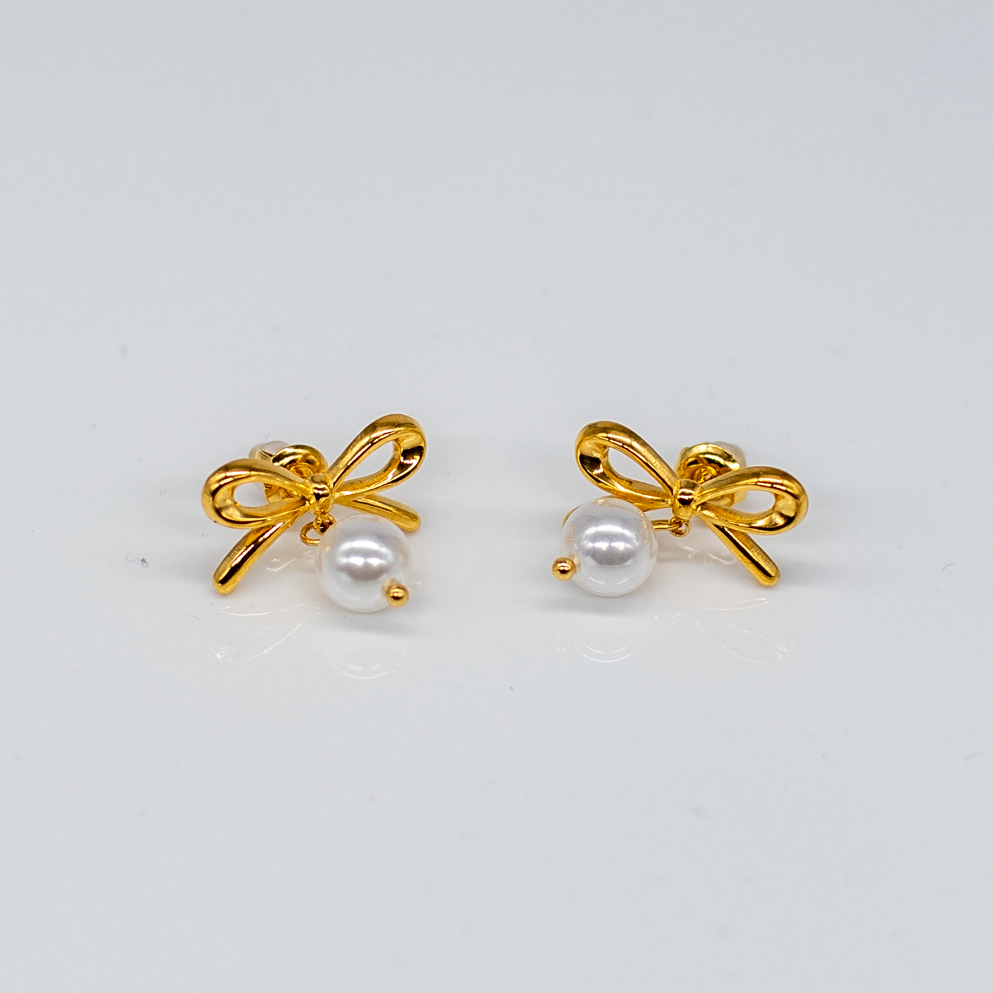 Boucles d’Oreilles Cercle Perlé