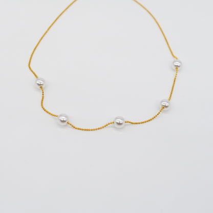 Collier Élégance Perles Dispersées