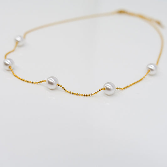 Collier Élégance Perles Dispersées