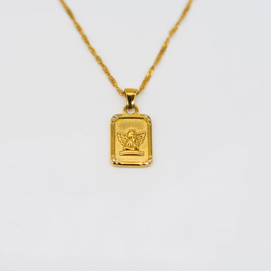 Collier Rectangulaire Ange
