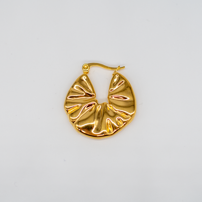 Boucles d’oreilles abstraites cercles ouverts