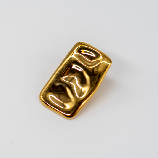 Boucles d’oreilles rectangulaires modernes et tordues